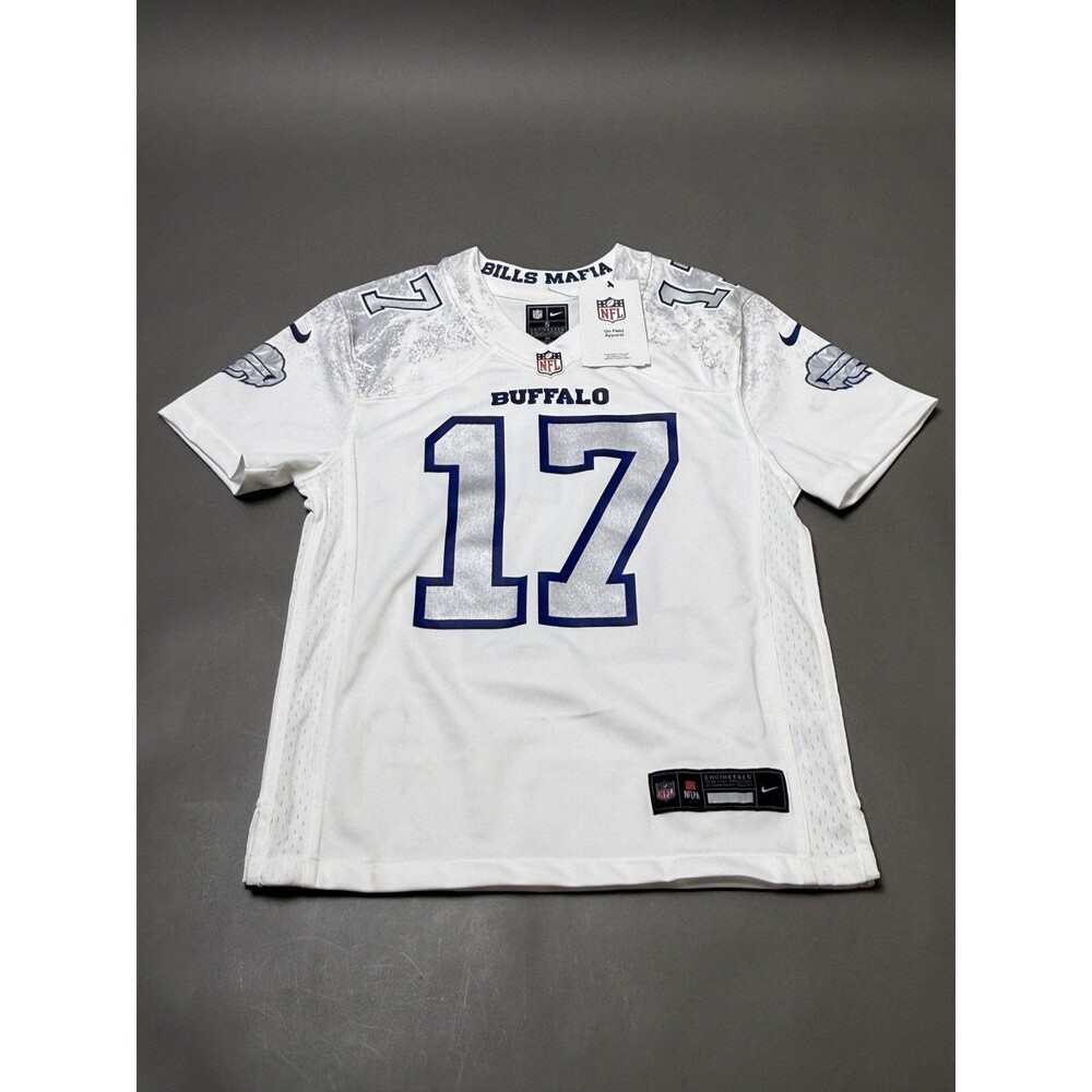 NWT Nike NFL Buffalo Bills Josh Allen #17 Vapor Rivalries Jersey Youth Small(8)